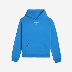Lonely Ghost Hoodie Blue Size S
